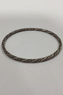 Modern Bangle in Silver