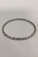 Moderne Armring i Sterling Sølv fra Randers Sølvvarefabrik