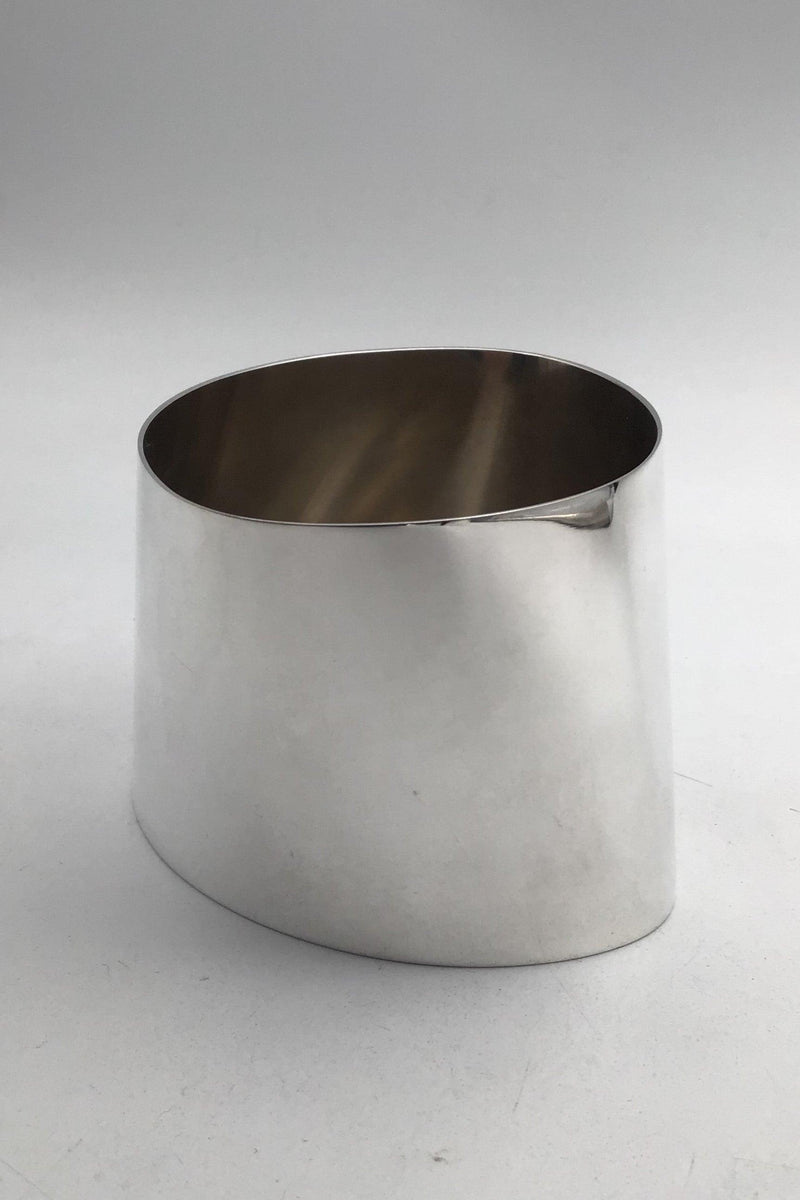 Georg Jensen Sterling Silver Elliptical Vase / Cup Verner Panton
