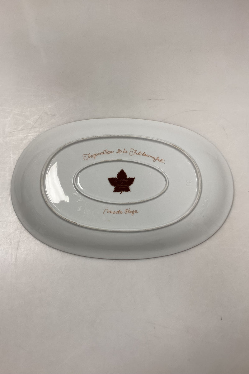 Mads Stage Jagtstellet Ovalt Fad