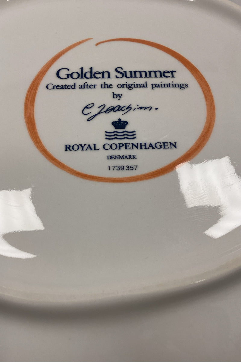 Royal Copenhagen Gylden Sommer Servingsskål No. 357