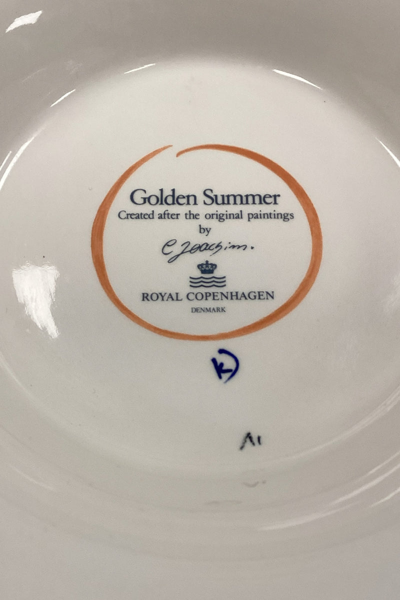 Royal Copenhagen Gylden Sommer Kæmpe Vase