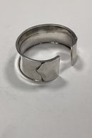 Moderne åben Armring i Sterling Sølv