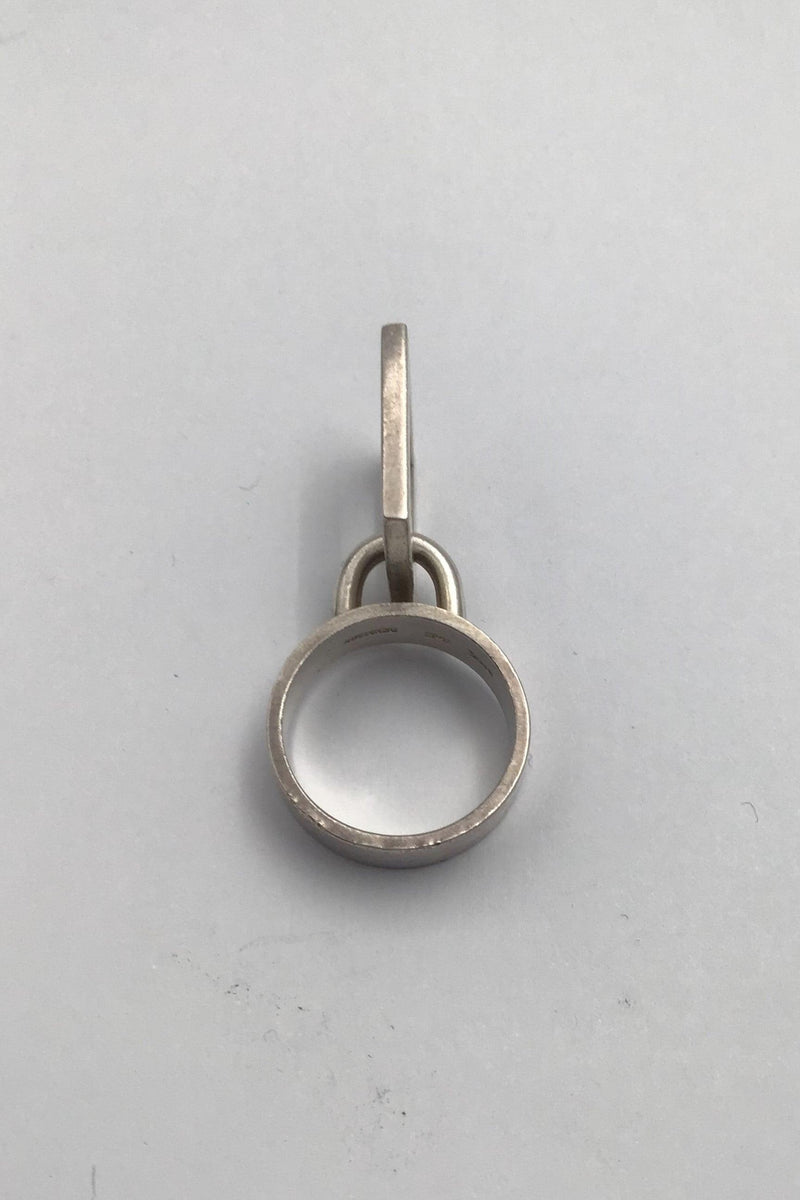 Hans Hansen Sterling Silver Modern Ring