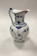 Royal Copenhagen Blue Fluted Half Lace Chocolate Jug No. 722