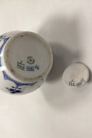 Royal Copenhagen Blue Fluted Half Lace Chocolate Jug No. 722