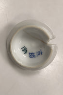 Royal Copenhagen Blue Fluted Plain Mustard jar with lid No. 137