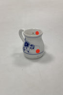 Royal Copenhagen Musselmalet Riflet Lille Vase / Tandstikholder / Flødekande