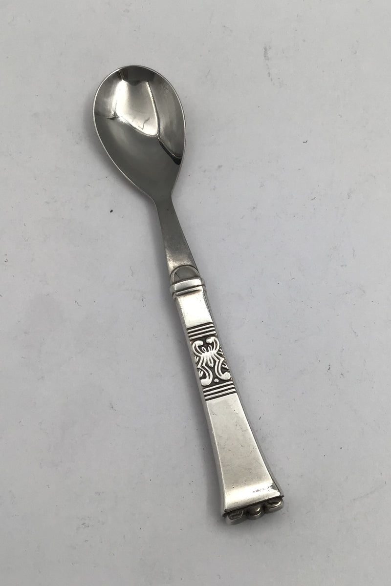 Frigast Silver / Steel Kingdom Pattern Egg Spoon