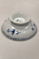 Royal Copenhagen Blue Fluted Half Lace Bowl on foot No. 511