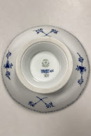 Royal Copenhagen Blue Fluted Half Lace Bowl on foot No. 511