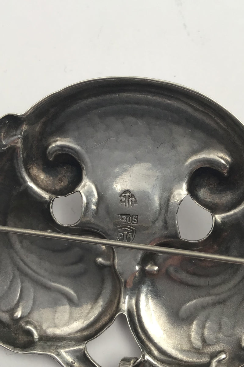 CTC/Danish Silver Art Nouveau Brooch