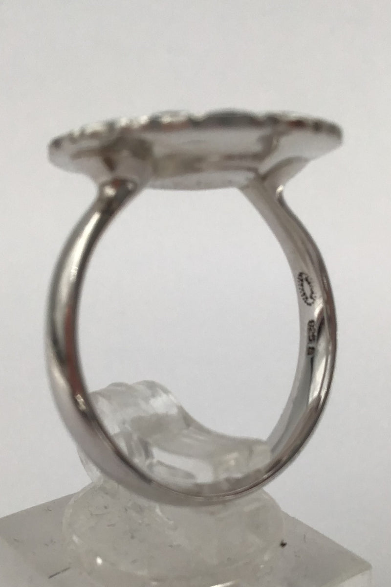 Georg Jensen Sterling Silver Marguerite Ring