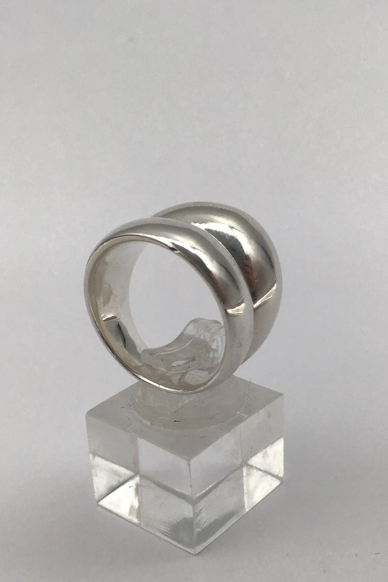 Georg Jensen Sterling Sølv Ring No. 501 Curve