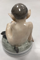 Royal Copenhagen Figur Faun med Kanin No. 439