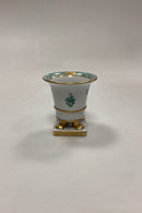 Herend Chinese Bouquet Grøn Vase/Bæger No. 6404/PSV