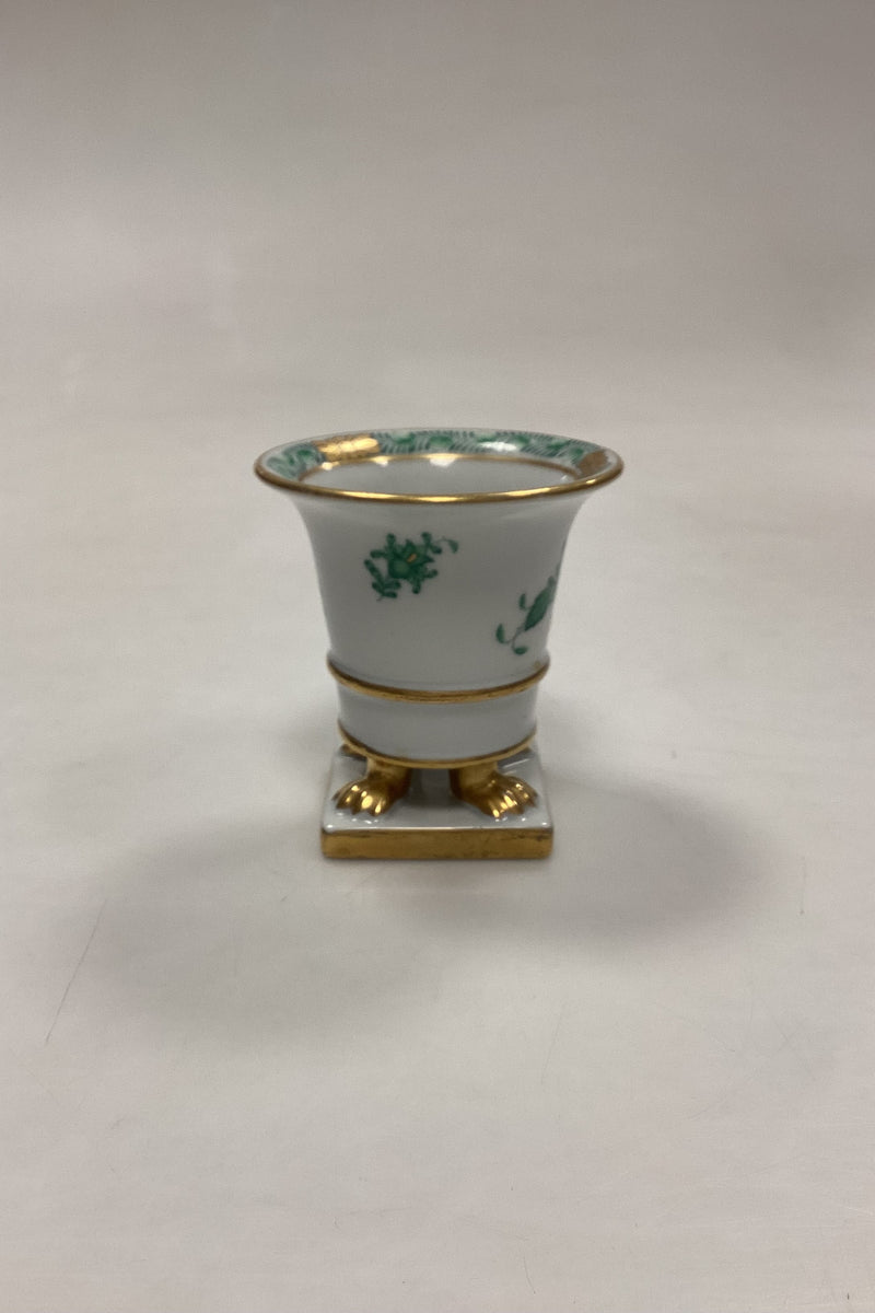 Herend Chinese Bouquet Grøn Vase/Bæger No. 6404/PSV