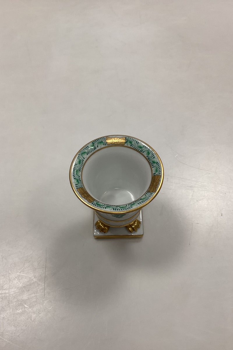 Herend Chinese Bouquet Grøn Vase/Bæger No. 6404/PSV