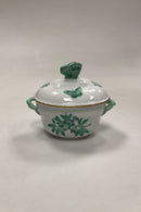 Herend Chinese Bouquet Grøn Lågskål No. 6018/VAV