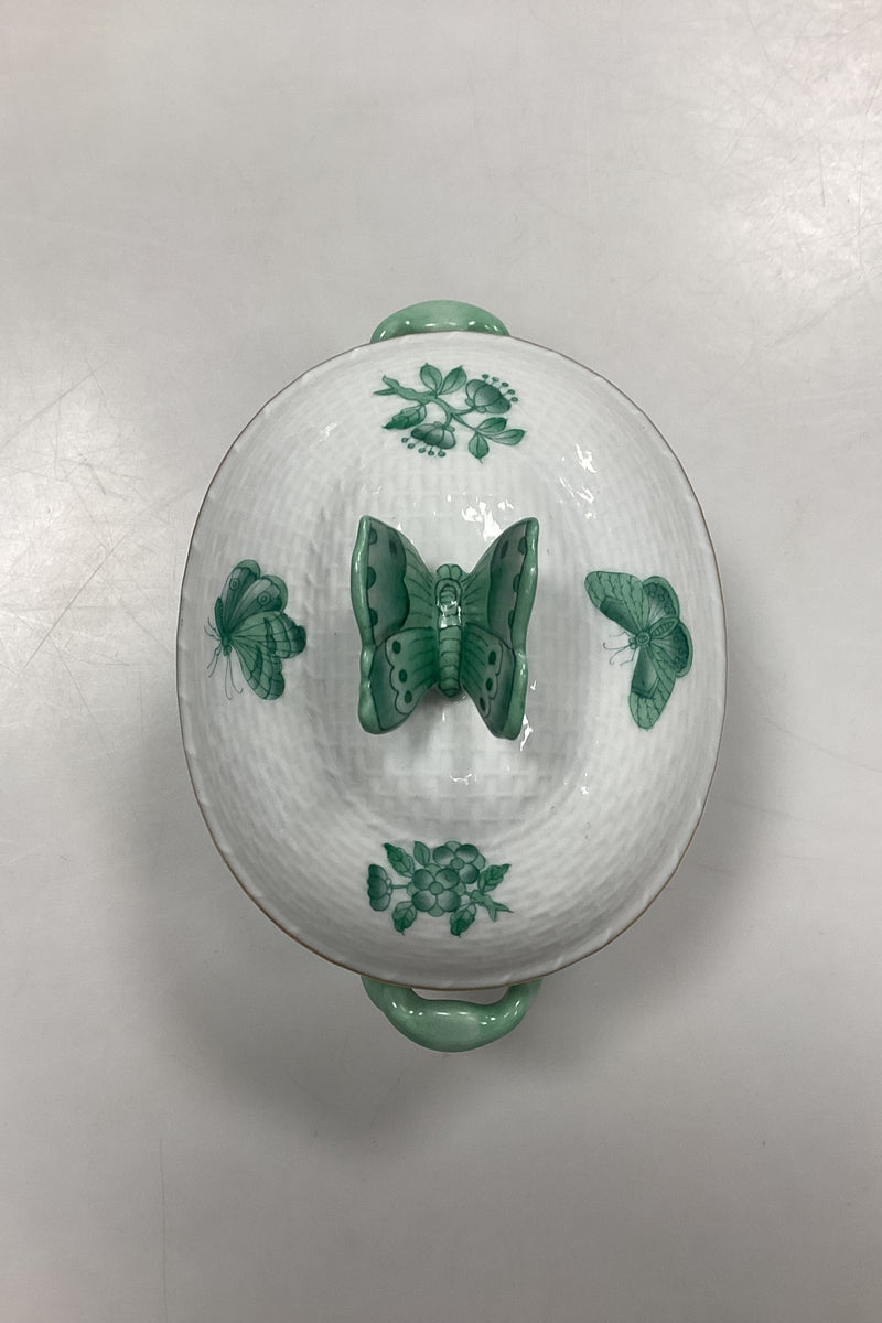 Herend Chinese Bouquet Grøn Lågskål No. 6018/VAV