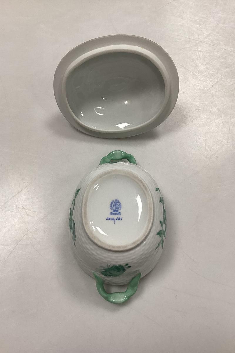 Herend Chinese Bouquet Grøn Lågskål No. 6018/VAV