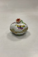 Herend Queen Victoria Grøn Bonbonniere No. 6179/V80