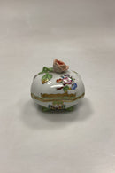 Herend Queen Victoria Grøn Bonbonniere No. 6179/V80