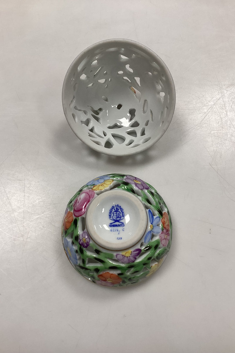 Herend Ungarn Bonbonniere, gennembrudt No. 6214