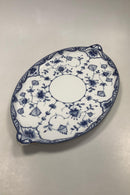 Unika Royal Copenhagen Flagermus Musselmalet Bakke malet af Fru. Krog ( Visby ) i September 1888 - Danam Antik