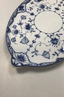 Unika Royal Copenhagen Flagermus Musselmalet Bakke malet af Fru. Krog ( Visby ) i September 1888 - Danam Antik