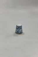 Bing og Grøndahl Fingerbøl Blåmalet Musselmalet No. 4801