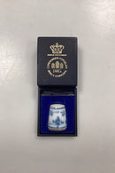 Bing og Grøndahl Fingerbøl Blåmalet Musselmalet No. 4801