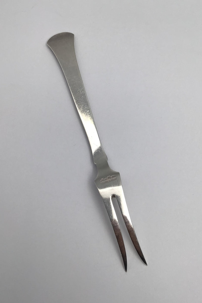 Hans Hansen Sterling Silver Heirloom Silver No.5 Serving Fork