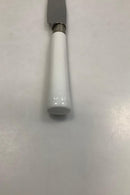 Sæt på 18 Royal Copenhagen Flora Danica Hvid Perlestel Spiseknive - Danam Antik