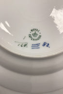 Royal Copenhagen Musselmalet Riflet Dybtallerken No. 165