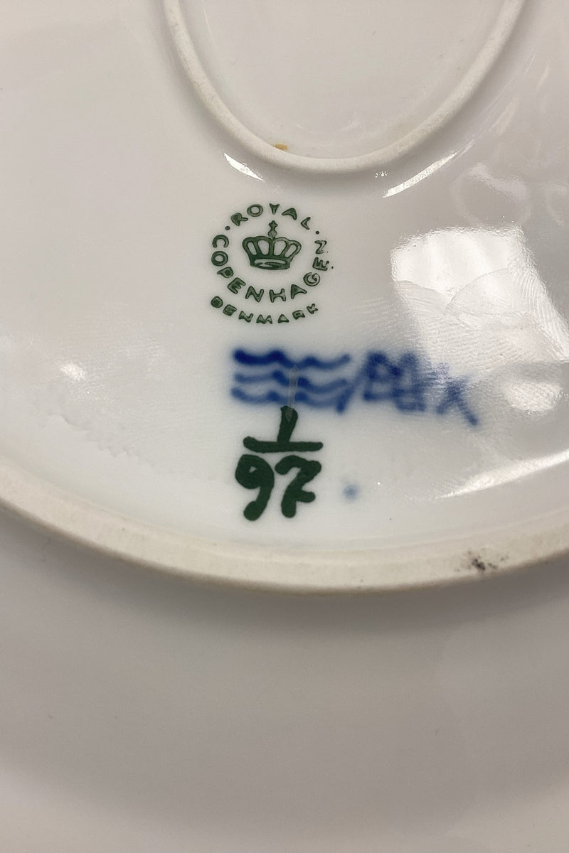 Royal Copenhagen Musselmalet Riflet Ovalt fad No. 97