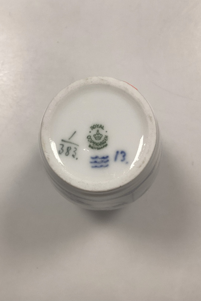 Royal Copenhagen Musselmalet Riflet Vase No. 383