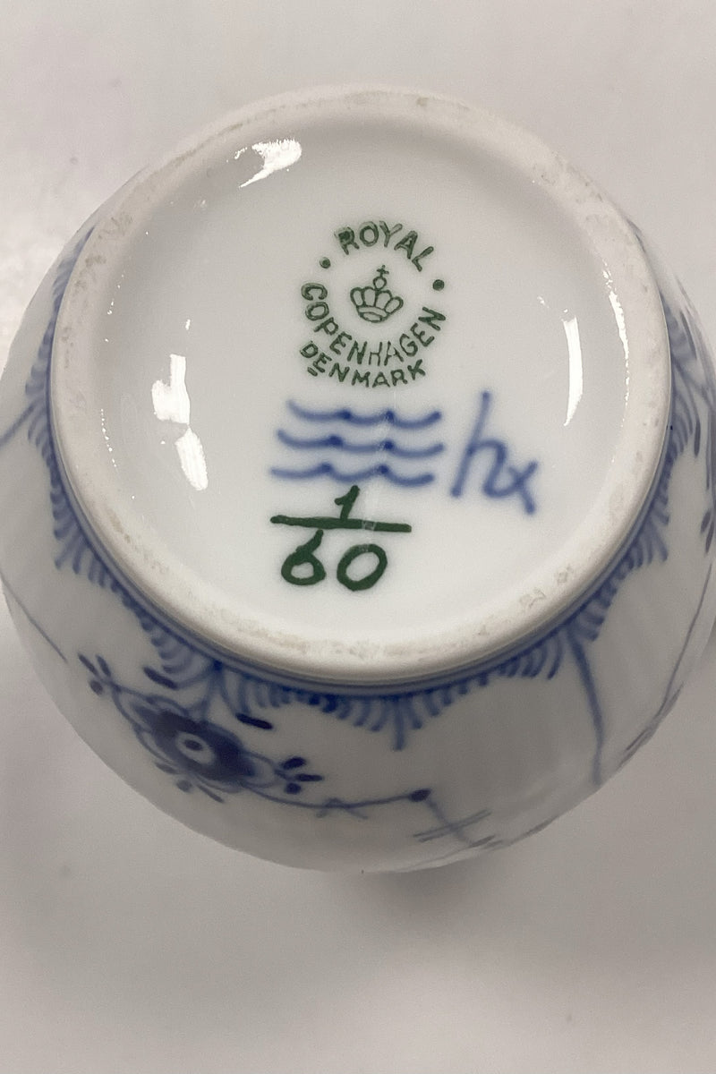 Royal Copenhagen Musselmalet Riflet Flødekande No. 60