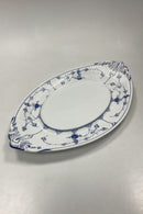 Royal Copenhagen Musselmalet Riflet Underfad til oval terrin No. 217