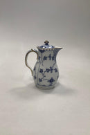 Royal Copenhagen Musselmalet Helblonde med Guld Chokolade Kande No 1024 - Danam Antik