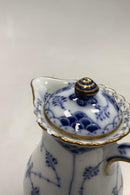 Royal Copenhagen Musselmalet Helblonde med Guld Chokolade Kande No 1024 - Danam Antik