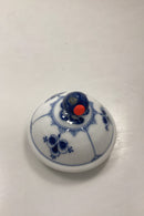 Kgl. Porcelæn Musselmalet Riflet Stor Kaffekande No. 48