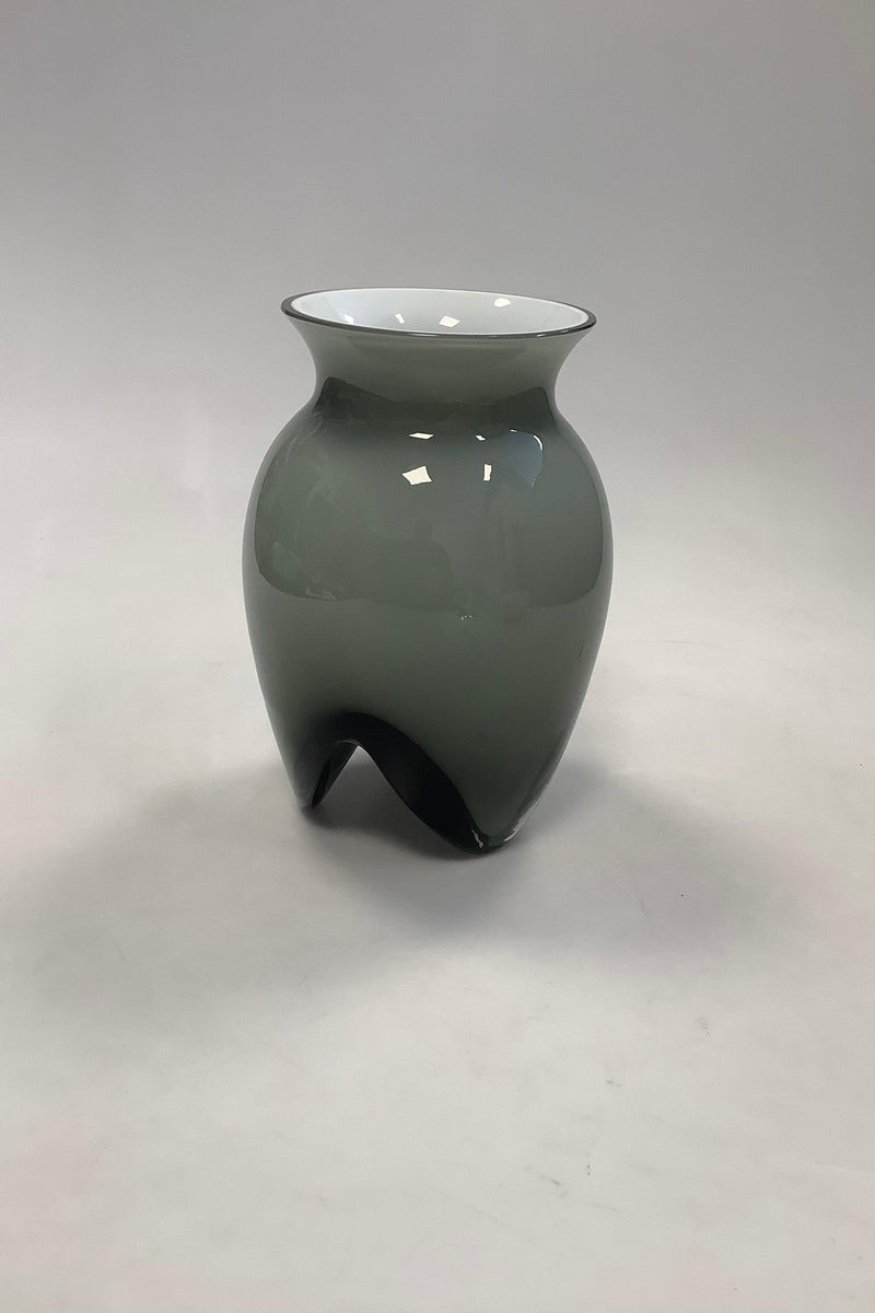 Lin Utzon Rosendahl Grå/Grøn Glas Vase - Danam Antik