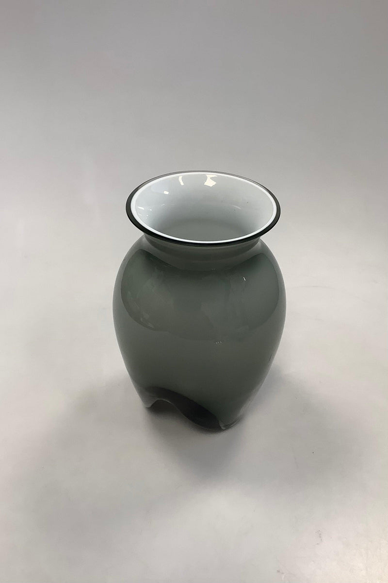 Lin Utzon Rosendahl Grå/Grøn Glas Vase - Danam Antik