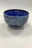 Anton Michelsen Sterling Sølv Emalje Skål af Inger Hanmann fra 1966 - Danam Antik