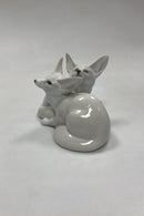 Royal Copenhagen Figur - Ørkenræve Par No. 319