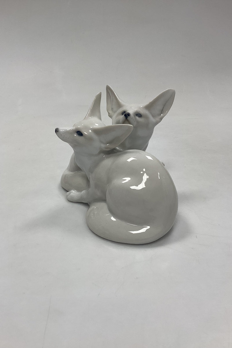 Royal Copenhagen Figur - Ørkenræve Par No. 319