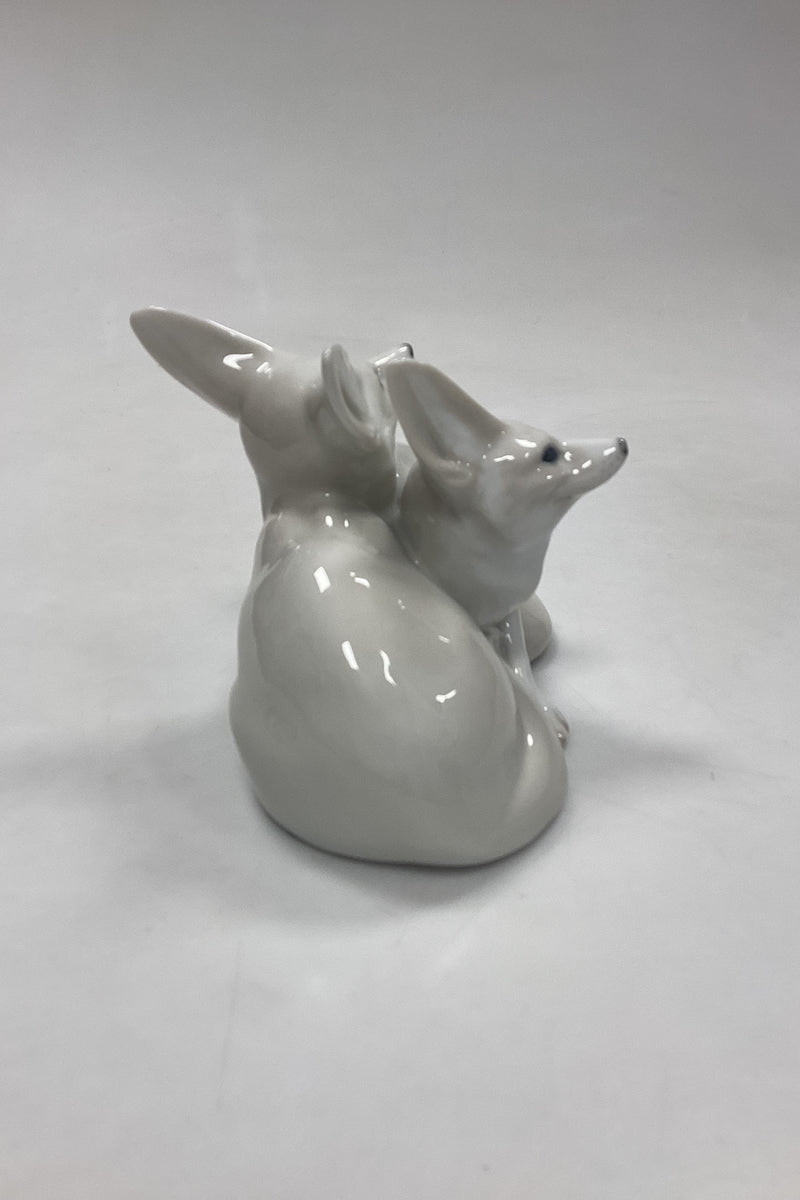 Royal Copenhagen Figur - Ørkenræve Par No. 319