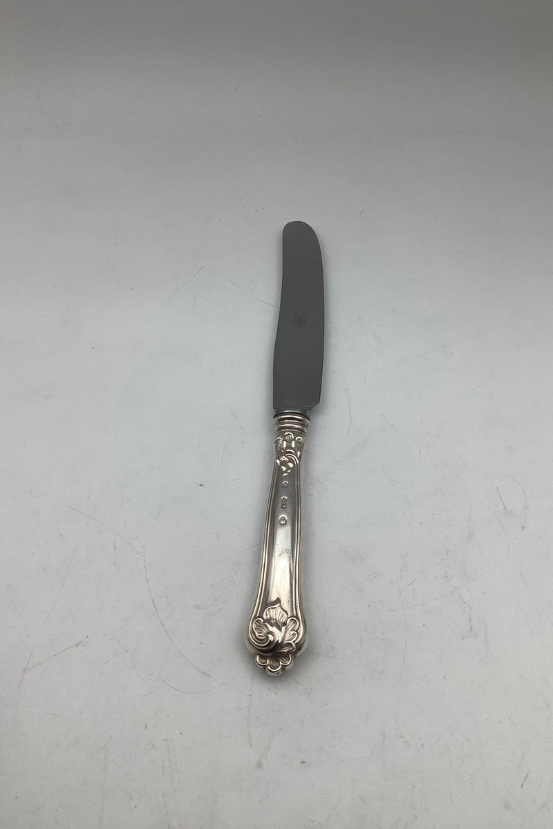 Cohr Saksisk Sølv Spisekniv - Danam Antik