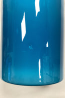 Holmegaard Kunstglas Turkis Vase af Otto Brauer